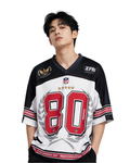 80 Independence Day Oversized Sports Jersey | Unisex Graphic Mesh T-Shirt