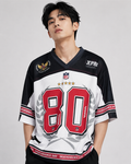 80 Independence Day Oversized Sports Jersey | Unisex Graphic Mesh T-Shirt